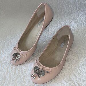 BCBGeneration Barely Pink Beckie Ballet Flats